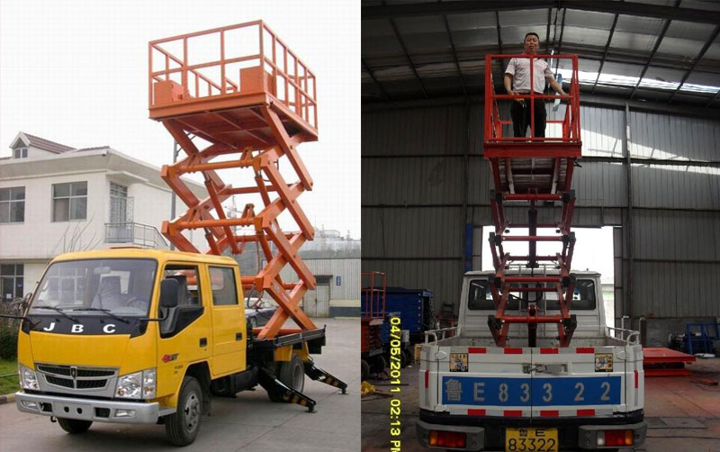 液壓車(chē)載式升降機(jī)